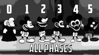 Mickey Mouse ALL PHASES (0-5 PHASES) Friday Night Funkin