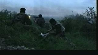 Chechen War gun battle (corrected audio) wmv