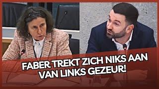 Faber trekt zich niks aan van links gezeur! Asielwetten zullen er komen!