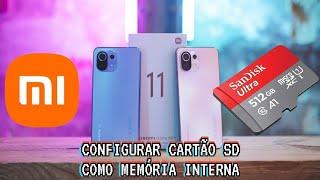 Como transformar/configurar o cartão SD em memória interna no celular Xiaomi (Passo a passo)