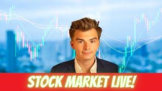 STOCK MARKET LIVE! - Market Open With Short The Vix
