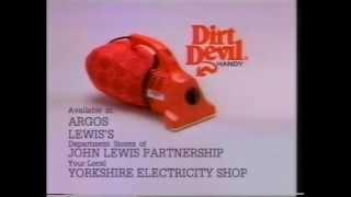 Dirt Devil Handy Hand Held Vacuum Cleaner TV Commercial