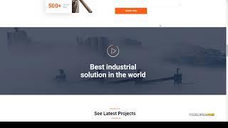 Asakura - Factory and Industrial WordPress Theme