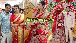 Bengali vlog // reception party // biye bari vlog