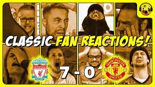 MAN UTD FANS MELTDOWN REACTIONS TO LIVERPOOL 7-0 MAN UTD IN 2022/23 CLASSIC | PREMIER LEAGUE