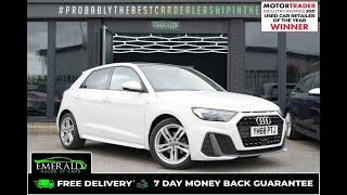 2019 68 AUDI A1 1.0 SPORTBACK TFSI S LINE 5D 114 BHP/YH68 PTJ