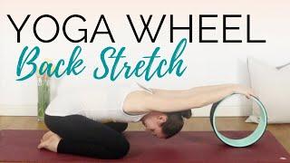 Yoga Wheel for Back Pain - Stretches, Strengthening & Back Massage with a Yoga Wheel