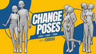 FOOOCUS: Change The Pose Of Your Ai Influencer. Same character and CLOTHING