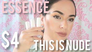 Essence This is Nude Lipstick Try On and Review