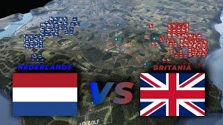 170.000 NETHERLANDS ARMY vs 190.000 BRITISH ARMY | WARNO