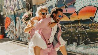 Vintage Vegas Elopement Video at the Little White Wedding Chapel