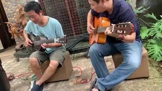 Lại Gần Hôn Em - Nhạc Pháp - cover Guitar by Trần Việt Anh & Lê Hùng Phong