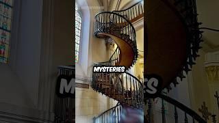 The Mysterious Spiral Staircase Of The Loretto Chapel! #history  #lorettochapel #lorettostaircase