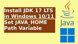 How to install JDK 17 LTS in Windows 10/11 | Set JAVA_HOME Path | JDK | Oracle JDK 17 | JAVA 17