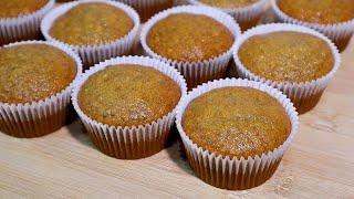 MOIST BANANA CUPCAKES (BAKED) • SO SOFT AND MOIST  • MELTS IN YOUR MOUTH (NEGOSYO IDEA)