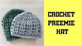 Cute & Cozy Preemie Hat | Step-by-Step Crochet Tutorial for Beginners