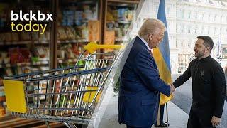 blckbx today: Torenhoge supermarktprijzen | Zelensky zwicht voor Trump | Potentieel EU-leger?