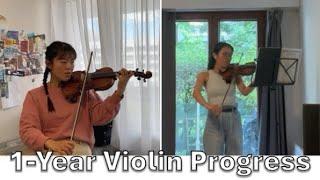 1-year Violin Progress - Adult Beginner