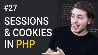 27: Session and Cookies in PHP | PHP Tutorial | Learn PHP Programming | PHP for Beginners