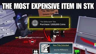 The Most Expensive Item In Survive The Killer