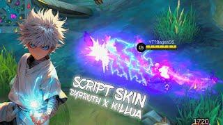 NEW!! Script Skin Dyrroth X Killua No Password Mediafire - Full Effect Voice - Patch Terbaru