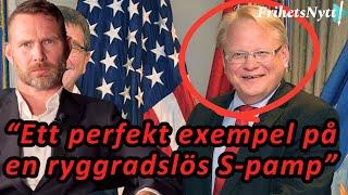 Skamstocken: Peter Hultqvist - Fegis, globalist, vapenvägrare och ryggradslös sosse