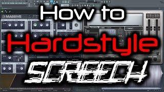 HOW TO MAKE HARDSTYLE SCREECH | Hardstyle Screech Tutorial in FL Studio | Massive Hardstyle Screech