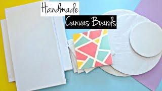 How to make Canvas at home | DIY Handmade/Homemade Canvas Board