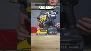 Dewalt Redeemed or Another Failure? #dewalt #flex #impactdriver #tooltestraw #diy #tooltesting #wow