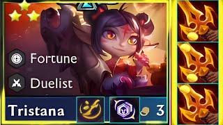 3x DeathBlade Cut Above Augment Tristana ⭐⭐⭐ 3 Star | 6 Duelist Tristana 3 Star | TFT SET  11