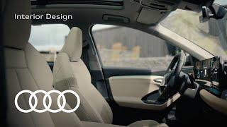 Audi Q6 e-tron quattro educational shorts | Interior design