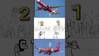 AirAsia X Vs AirAsia #shorts