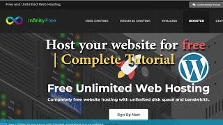 How to Design And Host WordPress Website For Free On infinityFree Web Hosting | Beginners Guide