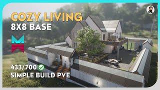 Creating 8X8 Comfy PVE Base in ONCE HUMAN!: Blueprint Tutorial