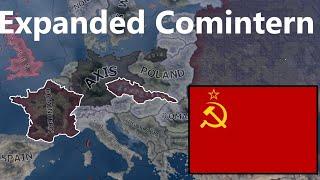 What If France And Czechoslovakia Joined The Comtinern? Hoi4 Timelapse