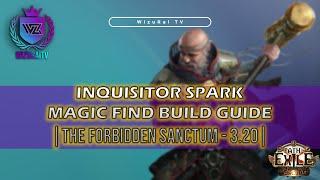 Inquisitor - Magic Find(MF) Spark Build Guide | Apocathery Farm | Path of Exile 3.20