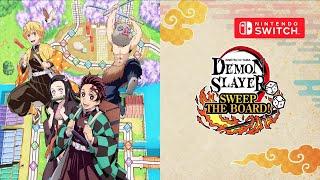 Demon Slayer: Kimetsu no Yaiba - Sweep the Board! Gameplay Nintendo Switch