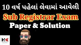 Sub Registrar Grade 2 Date 09-06-2013 Exam paper And Paper Solution