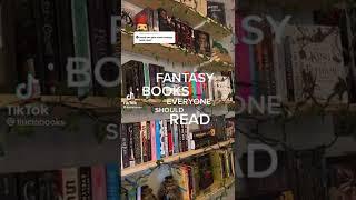 Fantasy books everyone should read  #shorts #books #fantasy