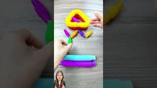 ASMR AUTO Changing color of POP TUBE so relaxing #satisfying #voicings #poptubesound #asmrsounds