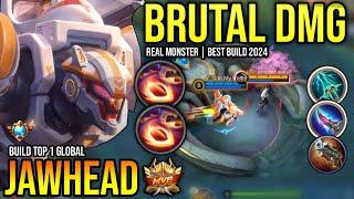 JAWHEAD BEST BUILD 2024 | BUILD TOP GLOBAL JAWHEAD GAMEPLAY | MOBILE LEGENDS