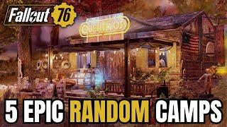 This Weeks AWESOME Finds! | Fallout 76 Best Camp Builds!