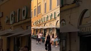 Very worth the hype, its giolitti #rome #cappuccino  #italy