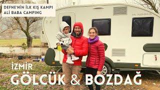 Karavan ile Kış Kampı - İzmir / Ödemiş / Gölcük - Bozdağ