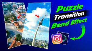 Puzzle Transition Bend Effect Reels Edit  Alight Motion