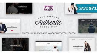 Authentic - Multipurpose Responsive WooCommerce WordPress Theme | Themeforest Website Templates and