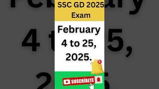 SSC GD 2025 Exam Date Out, Syllabus, Result & Cut Off Vacancies #sscgd2024 #rrb  #sscgd2025