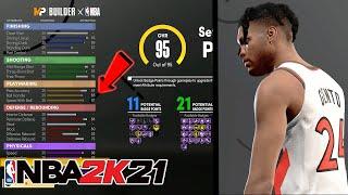 NBA 2k21 Next Gen 100% The BEST BUILD IN NBA 2k21! HOW TO MAKE THE MOST INSANE OVERPOWERED BUILD!