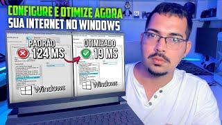 Como AUMENTAR a VELOCIDADE da INTERNET, Otimizar Rota e Diminuir o Ping nos Jogos!