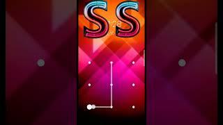 S️S pattern lock || #shorts #short #trending #viral #viral #ss #sk #gk #ak